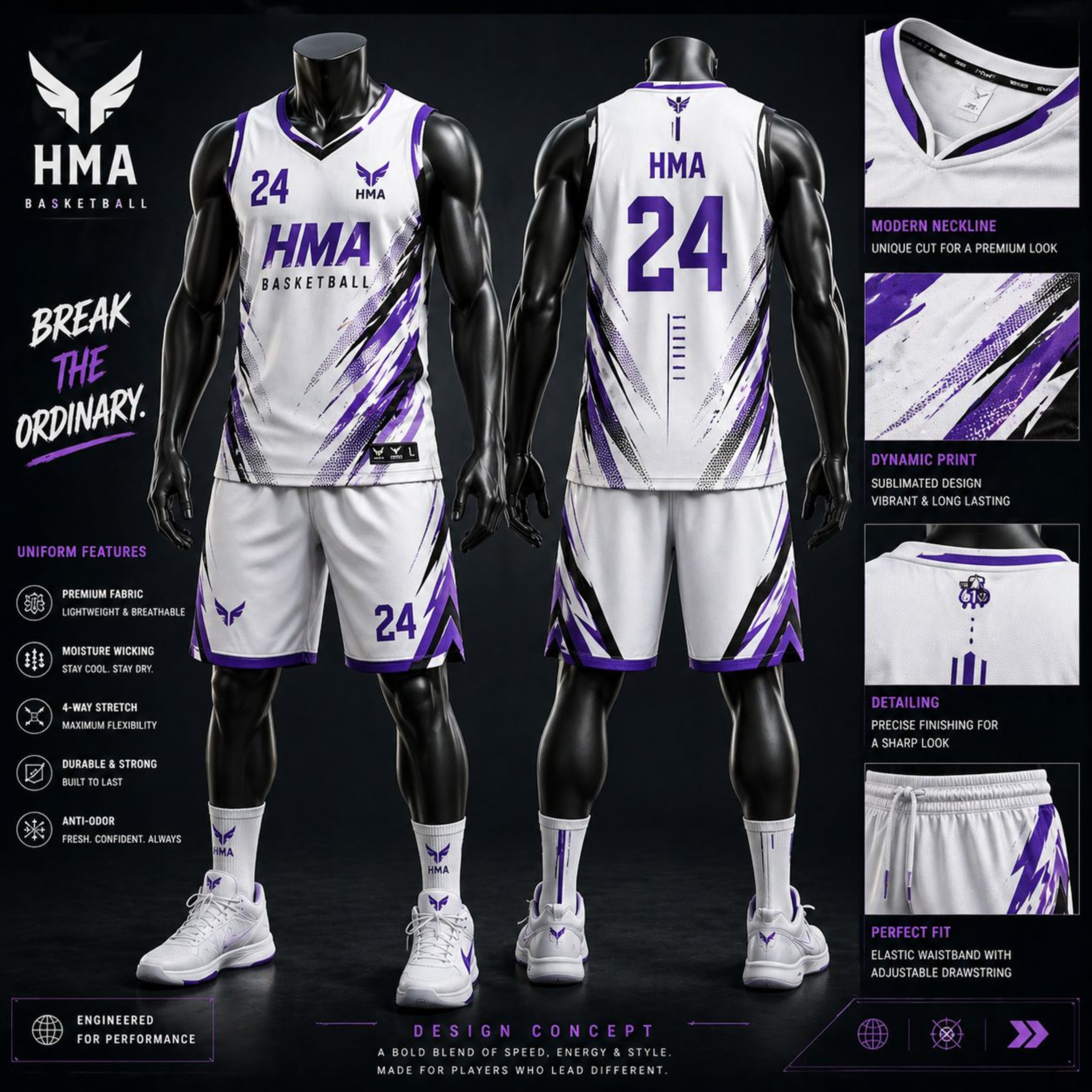 8 Court king Basketball Kit - Image 1
