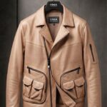 HMA heritage Leather Jacket— Sahara Tan