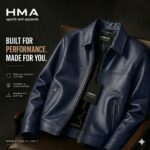 Leather Harrington Jacket