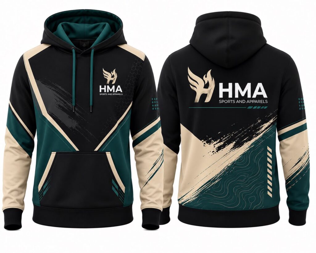 Custom Premium Streetwear Pullover Hoodie manufactured by HMA Sports & Apparels